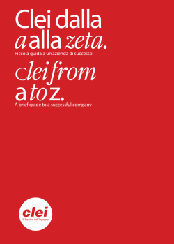 Clei dalla a alla zeta.