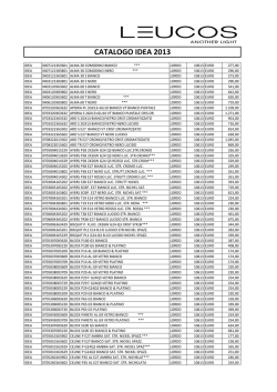 CATALOGO IDEA 2013