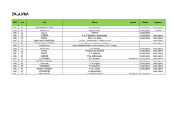 CALABRIA - Oxfam Italia