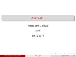 ASD Lab 1