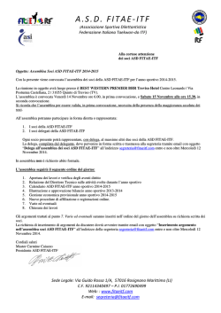 A.S.D. FITA A.S.D. FITAE-ITF