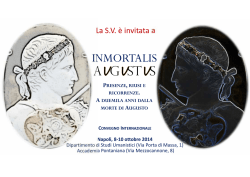 inmortalis ag st s - Docenti.unina.it - Universit&agrave; degli Studi di Napoli