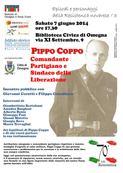 Pippo Coppo - Anpi Novara