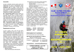 Programma - Corso EEA Mirano 2014