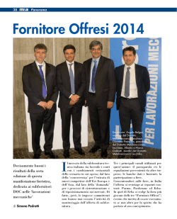 Fornitore Offresi 2014