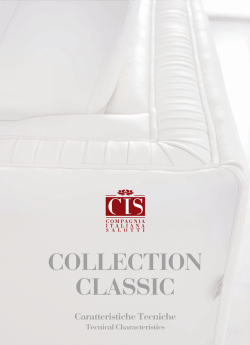 Caratteristiche Tecniche Collezione CLASSICO