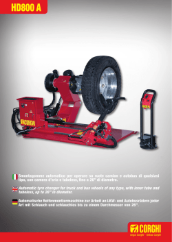 HD800 A - Corghi S.p.A.