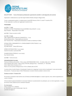 CORSO FORMATIVO MGN INTONACI SCHIO (VI