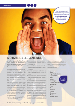 leggi tutto - il Nuovo Verniciatore