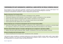 Censimento dati FVG