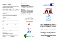 Locandina - Ordine degli Ingegneri della Provincia di Bergamo