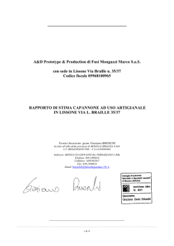 Perizia - Vendite Giudiziali
