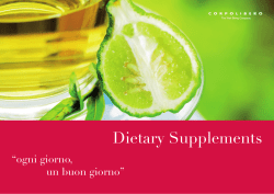 Dietary Supplements