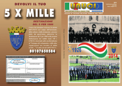 DESTINAZIONE DEL 5 PER 1000