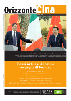 OrIzzONtecINa - GIUGNO 2014 - Istituto Affari Internazionali