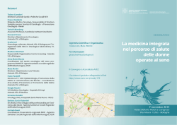 Programma - Consultori Emilia