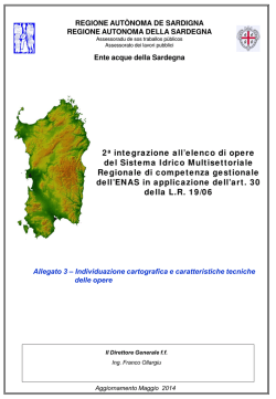 Scheda Is Canargius - Regione Autonoma della Sardegna