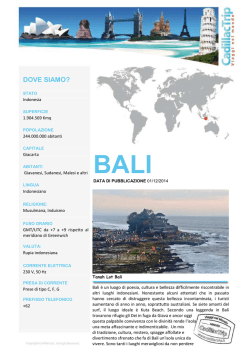 BALI - CadillacTrip.it