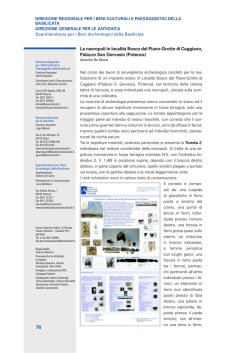 i guerrieri di palazzo - Comune di Palazzo San Gervasio