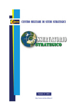 CeMiSS-Osservatorio Strategico 2014 numero 9