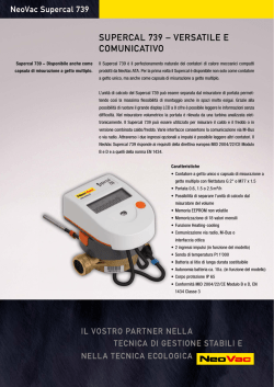 SUPERCAL 739 &ndash; VERSATILE E COMUNICATIVO