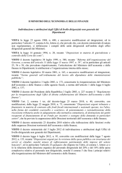DM MEF - Economia e Finanze
