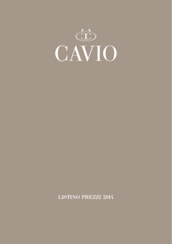 LISTINO PREZZI 2014