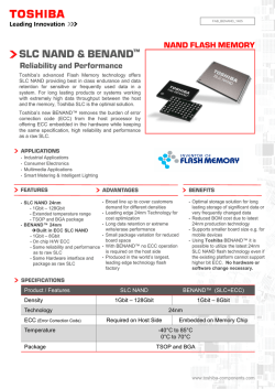 NAND Flash Overview