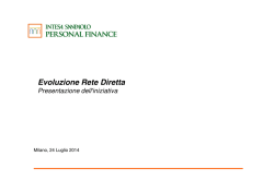Slides ISPF Evoluzione Rete Diretta