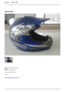 Caschi : Casco APS