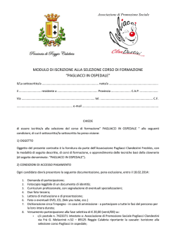 pagliacci in ospedale