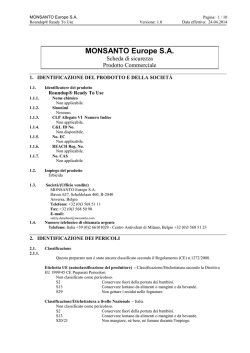 MONSANTO Europe S.A.