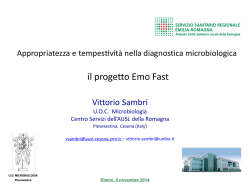 Appropriatezza e tempestivit&agrave; nella diagnostica
