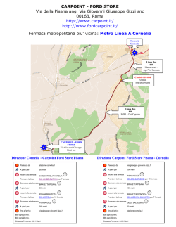 CARPOINT - FORD STORE Via della Pisana ang. Via Giovanni