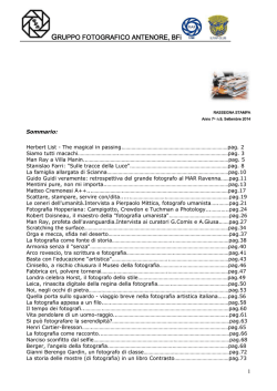 GRUPPO FOTOGRAFICO ANTENORE, BFI