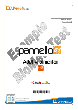 coloranti, conservanti