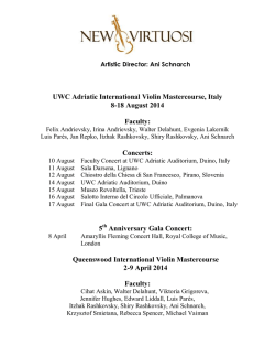 Archive Links - New Virtuosi Violin Mastercourse