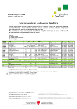 Hotel convenzionati_2014