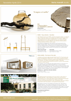 Newsletter Aprile 2014