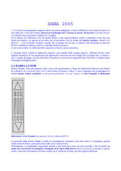 SANA 2005 - Dott. Silvana Radoani