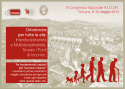 Programma completo del Congresso.