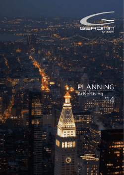 PLANNING - geromin
