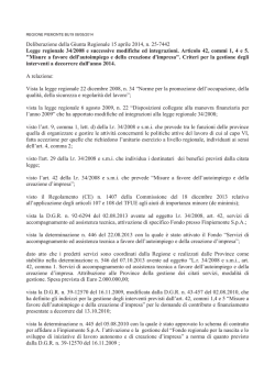 nuove modalit&agrave; - Provincia di Torino