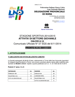 Com. Uff. LND-SGS ROMA ALP-ALB-GIP