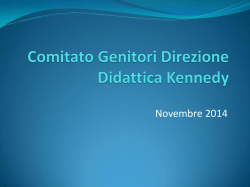 Comitato genitori CDK novembre 14