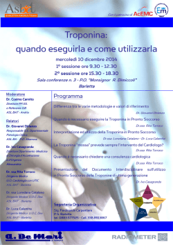 Programma Evento Barletta