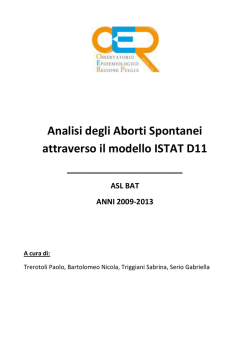 Grafici D11 ASL BAT