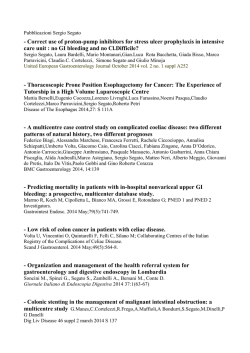 Pubblicazioni sergio segato OK-1