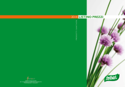 2014 LISTINO PREZZI