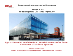 Approcci innovativi, benefici reciproci, fattori di